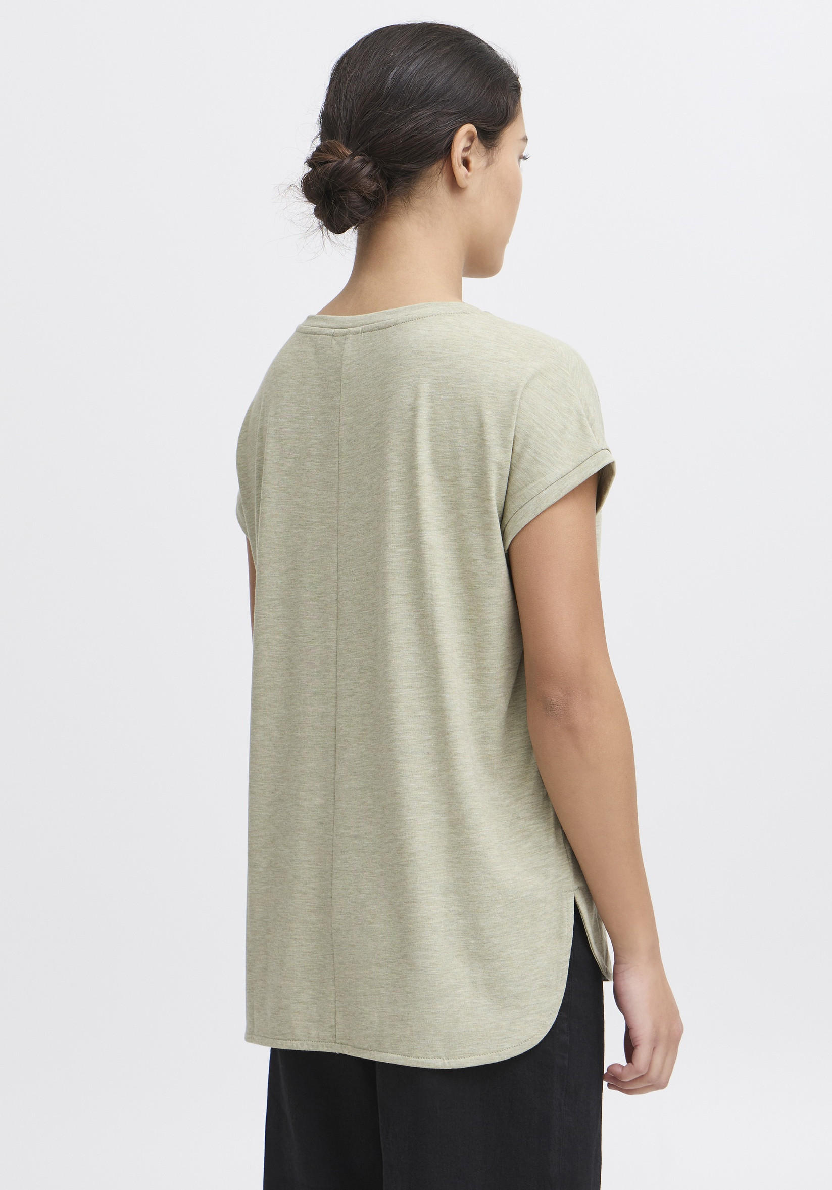 Ichi T-shirt Rebel  20109945 Groen