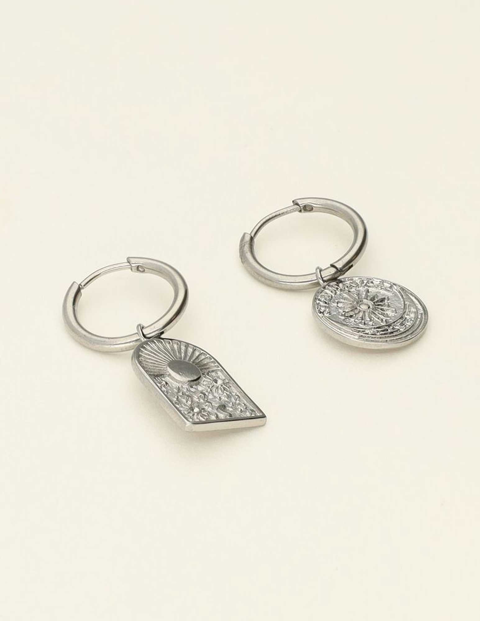 My Jewellery Mystic oorbellen unique MJ09434 Zilver