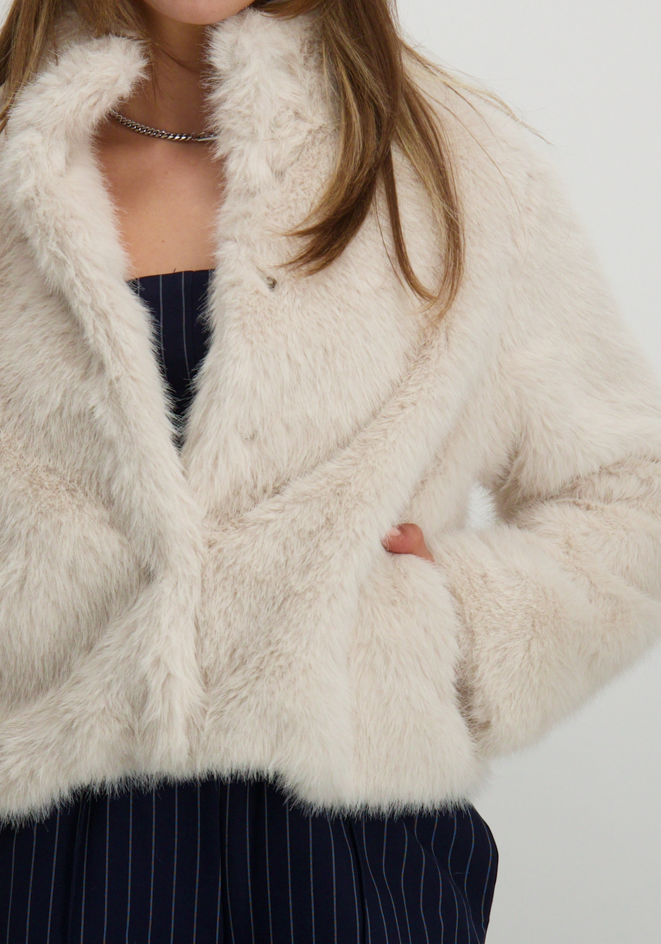 Vero moda Winterjas Monroe 10315328 Beige