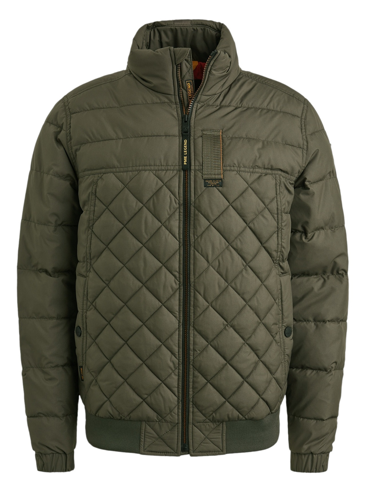 PME Legend Flightjacket Cargo PJA2508118 Donker groen