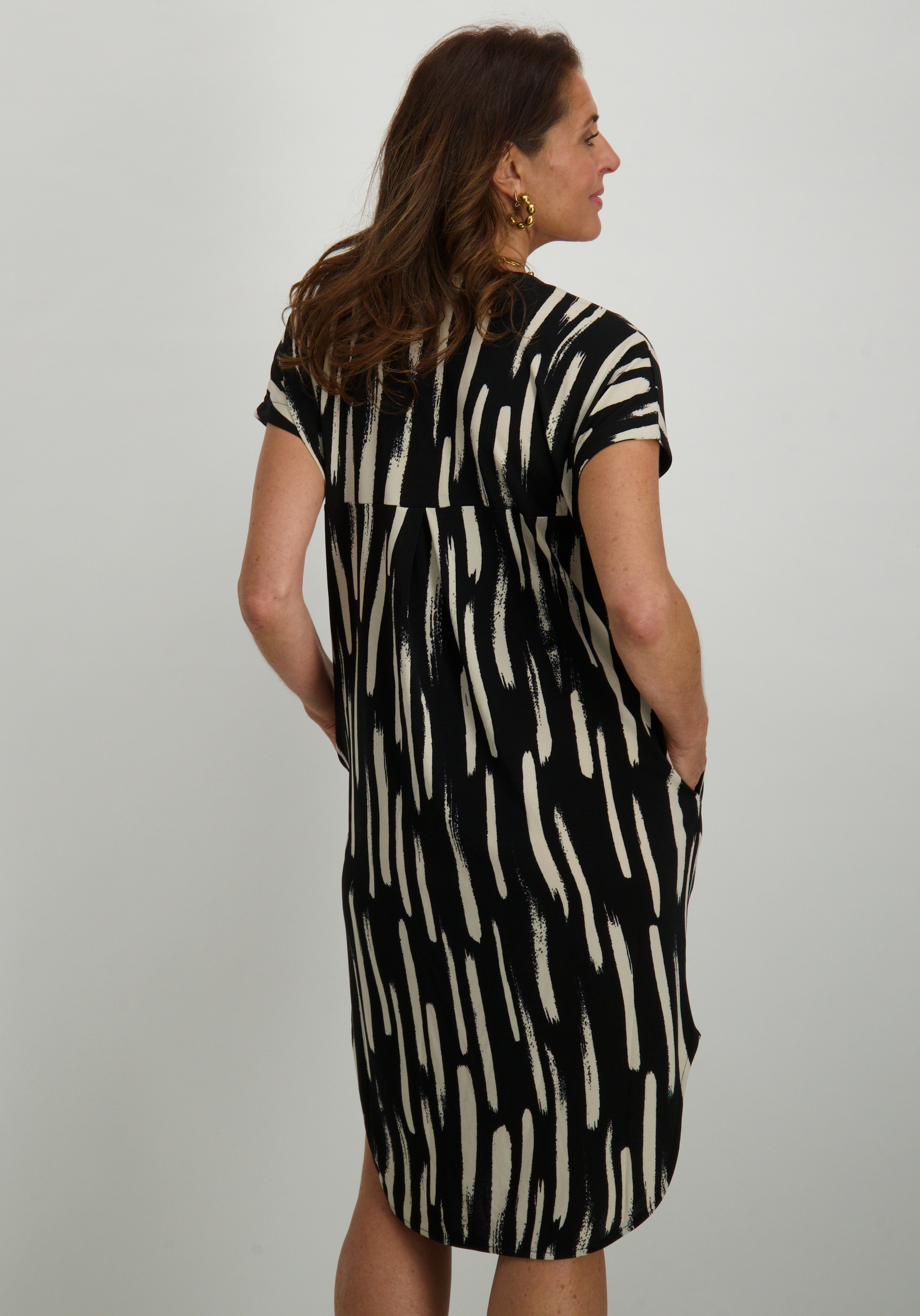 FREE|QUENT Jurk Floi 206676 Zwart