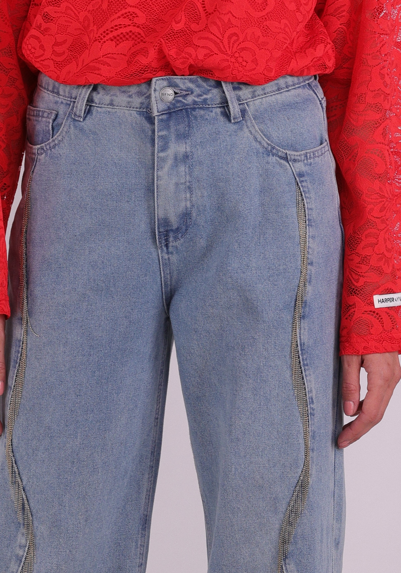 Refined Department Jeans Payton R2603171931 Licht blauw