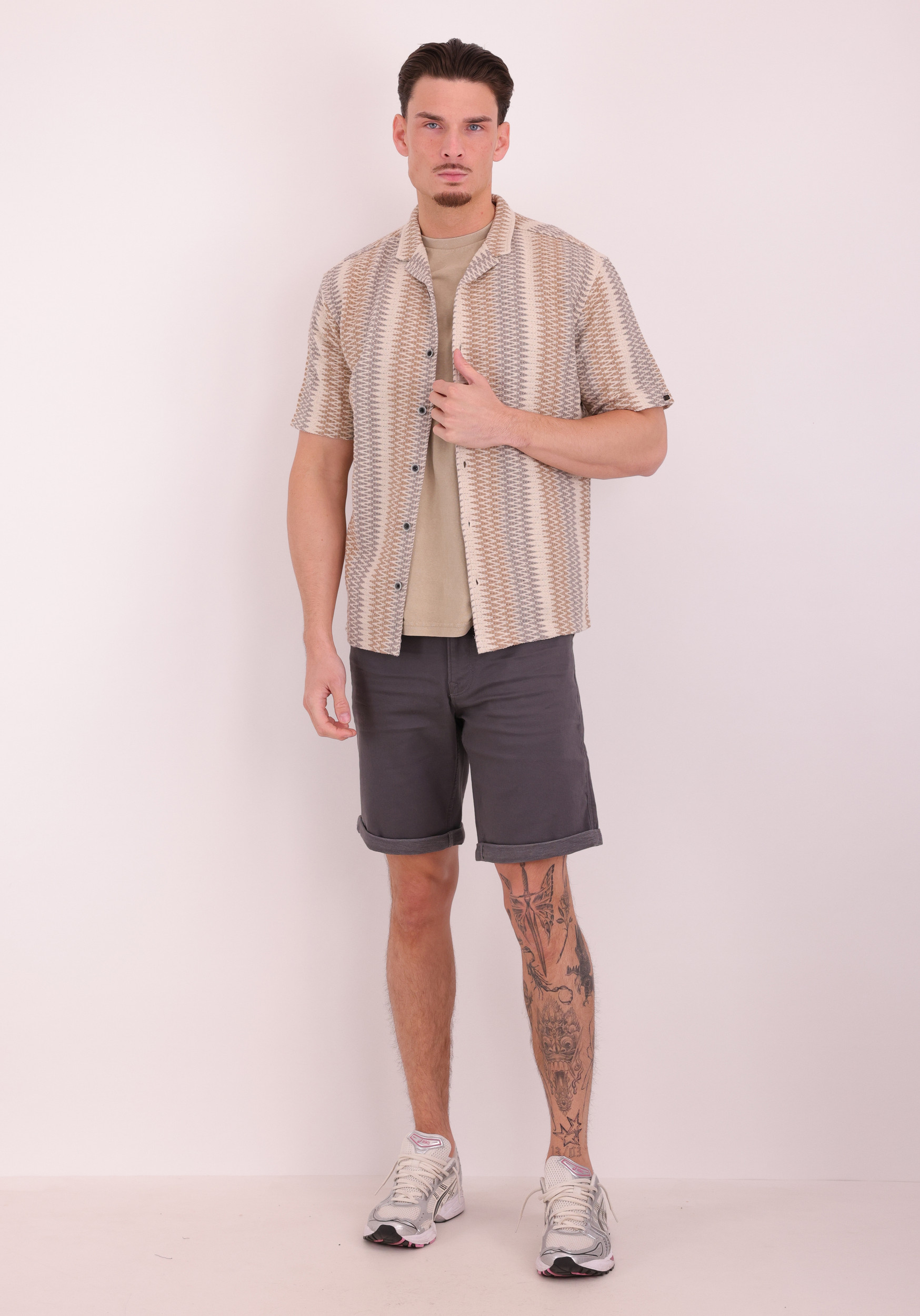PME Legend Korte broek Nightflight PSH2604657 Donker Grijs