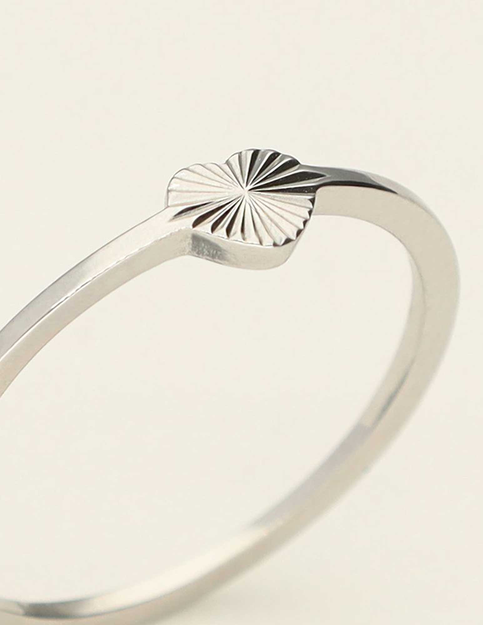 My Jewellery Ring met hart MJ08987 Zilver