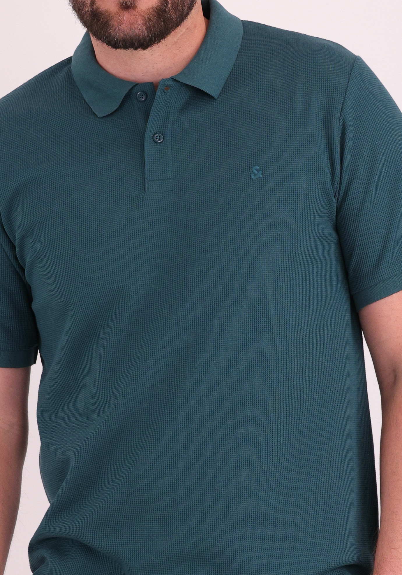 JACK & JONES Polo Austin 12268130 Petrol