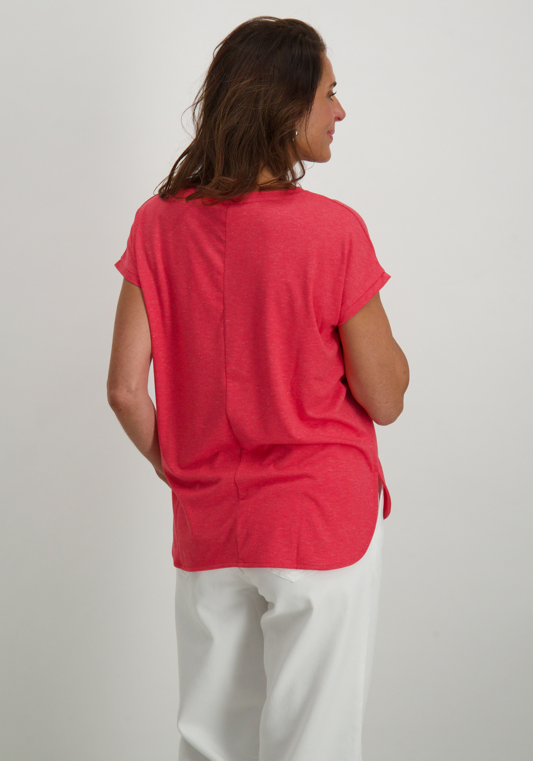 Ichi T-shirt Rebel  20109945 Zalm