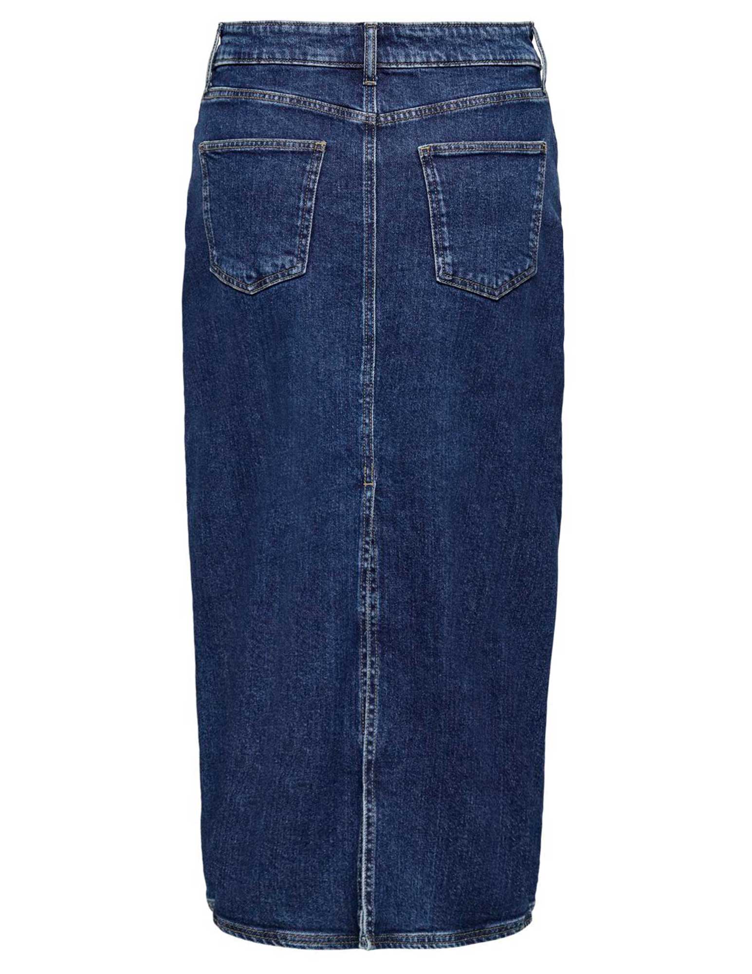 Only Spijkerrok Milla 15324985 Kobalt