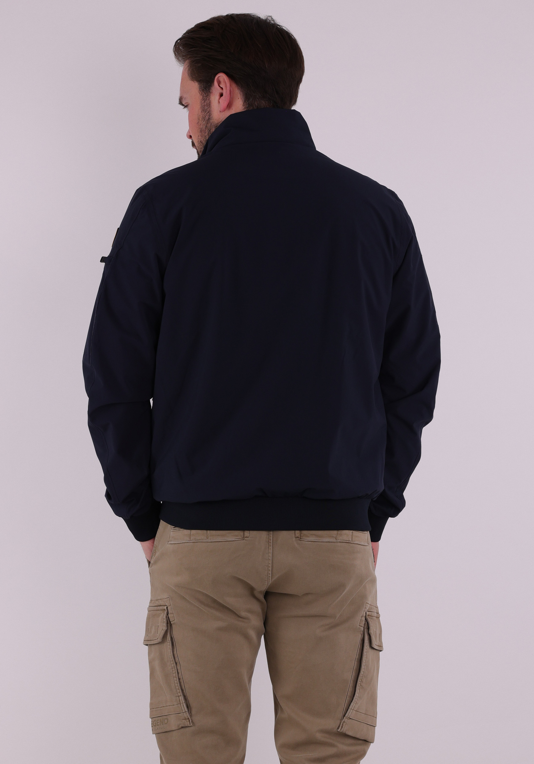 PME Legend Jas flight jacket PJA2602110 Donker blauw