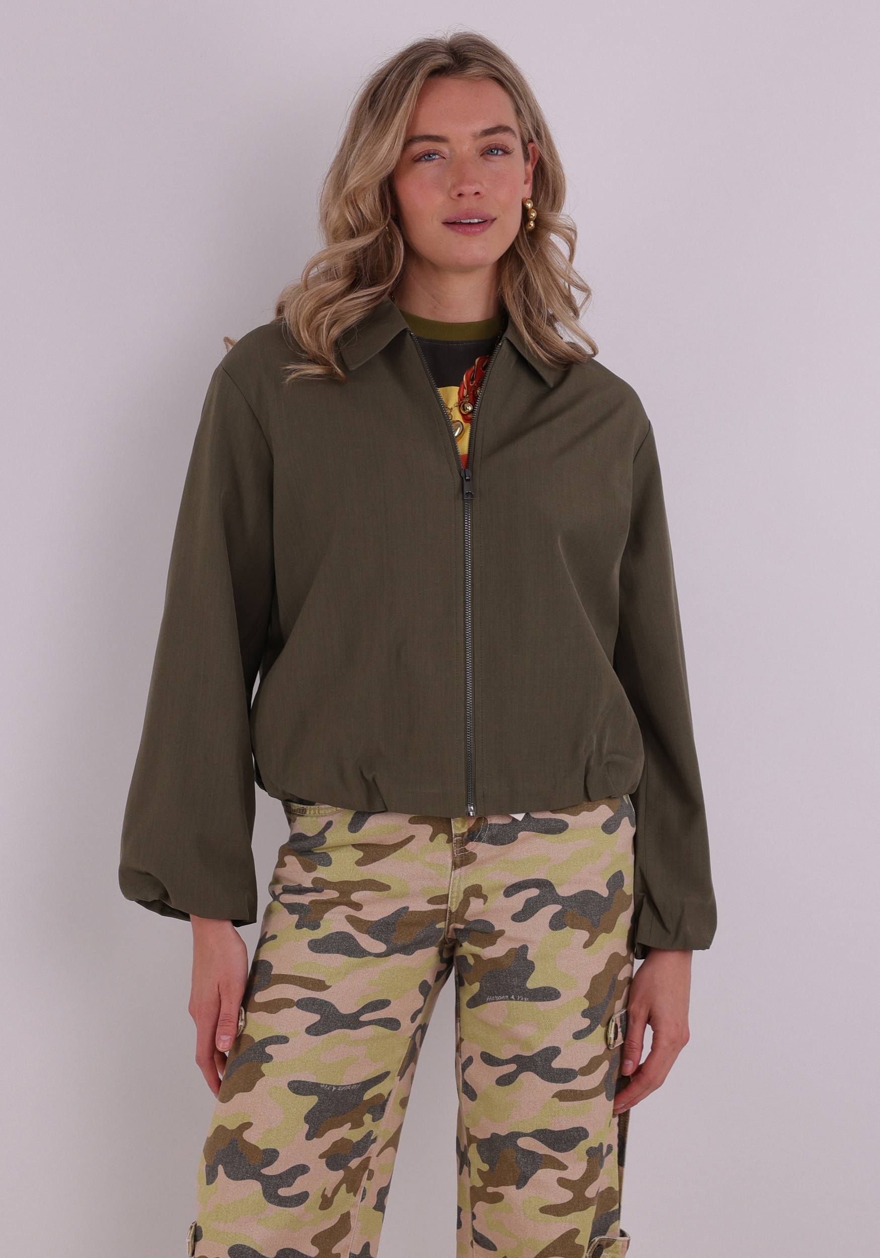 Vero moda Bomberjack Nova 10339008 Groen