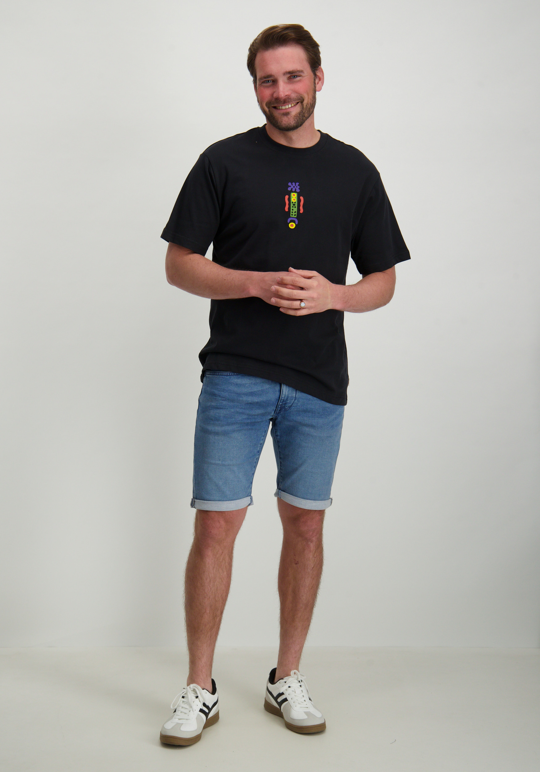 ONLY & SONS T-shirt Malik 22035267 Zwart