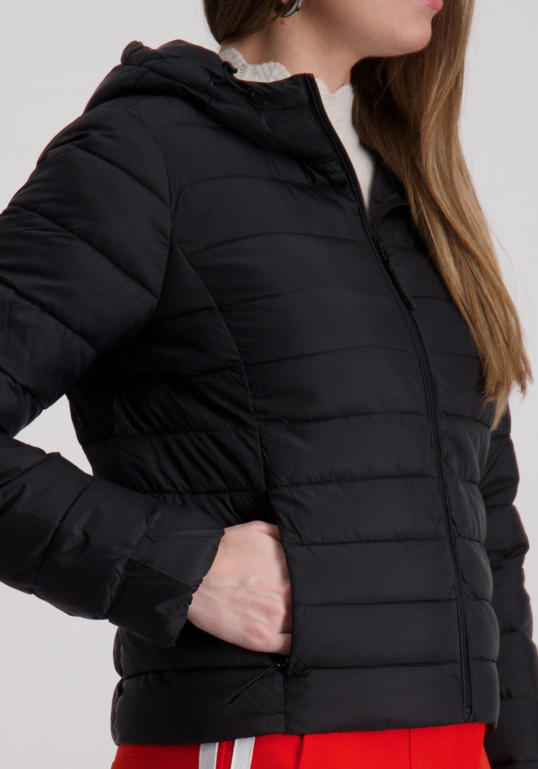 Only Gewatteerde jas Tahia 15352020 Zwart