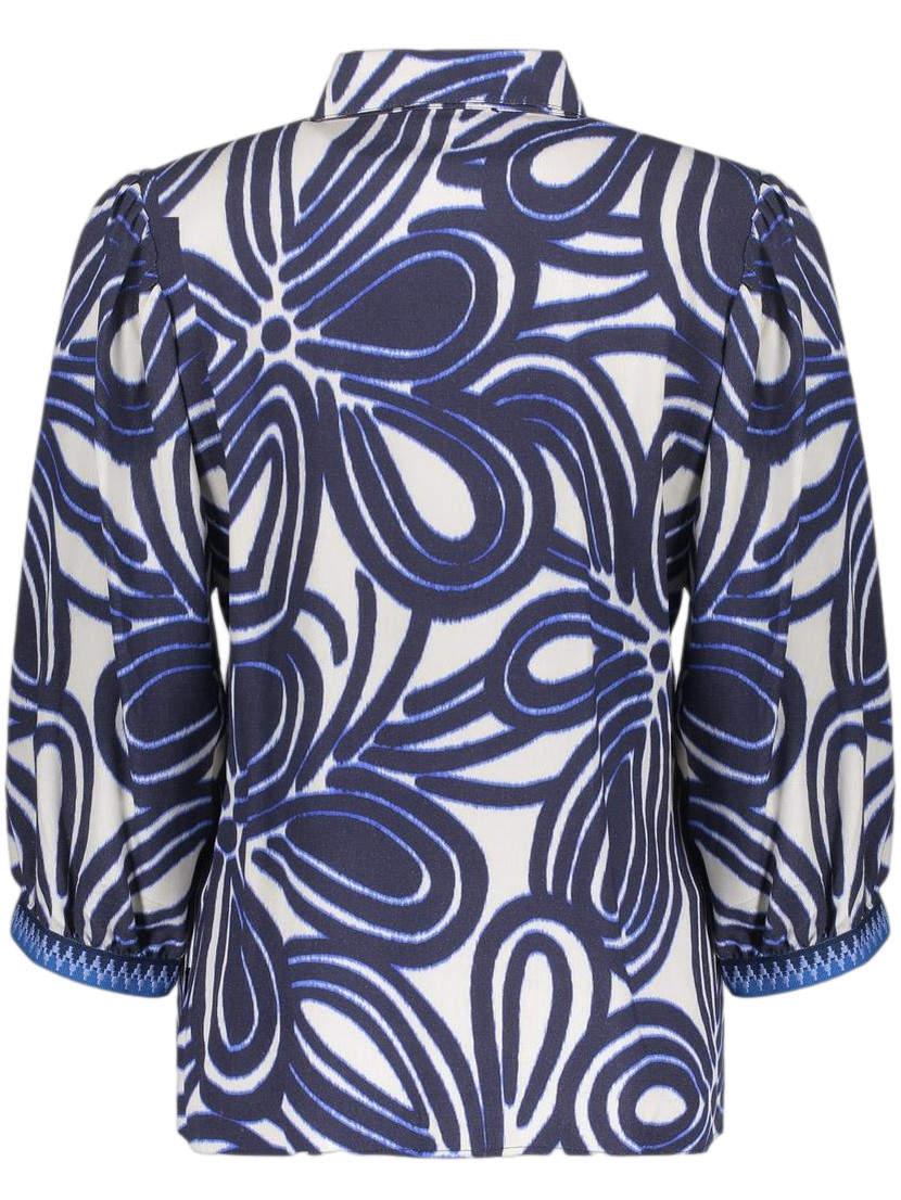 Geisha Blouse 63250-20 Blauw