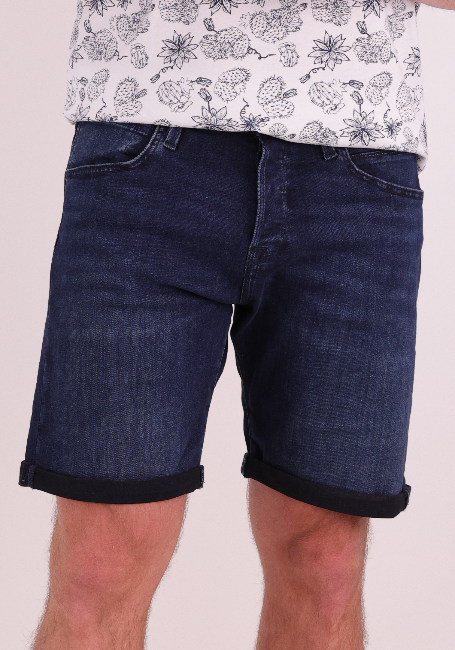 JACK & JONES Short Rick 12269608 Jeans blauw