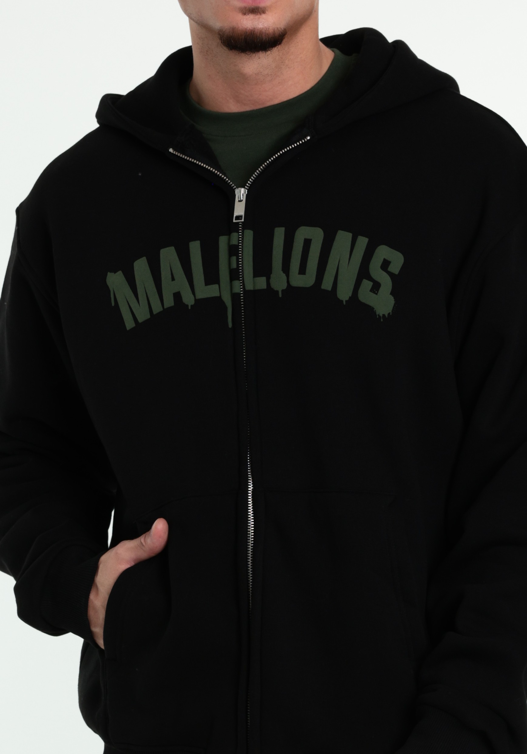 Malelions Vest Society Club MMB50026019 Zwart