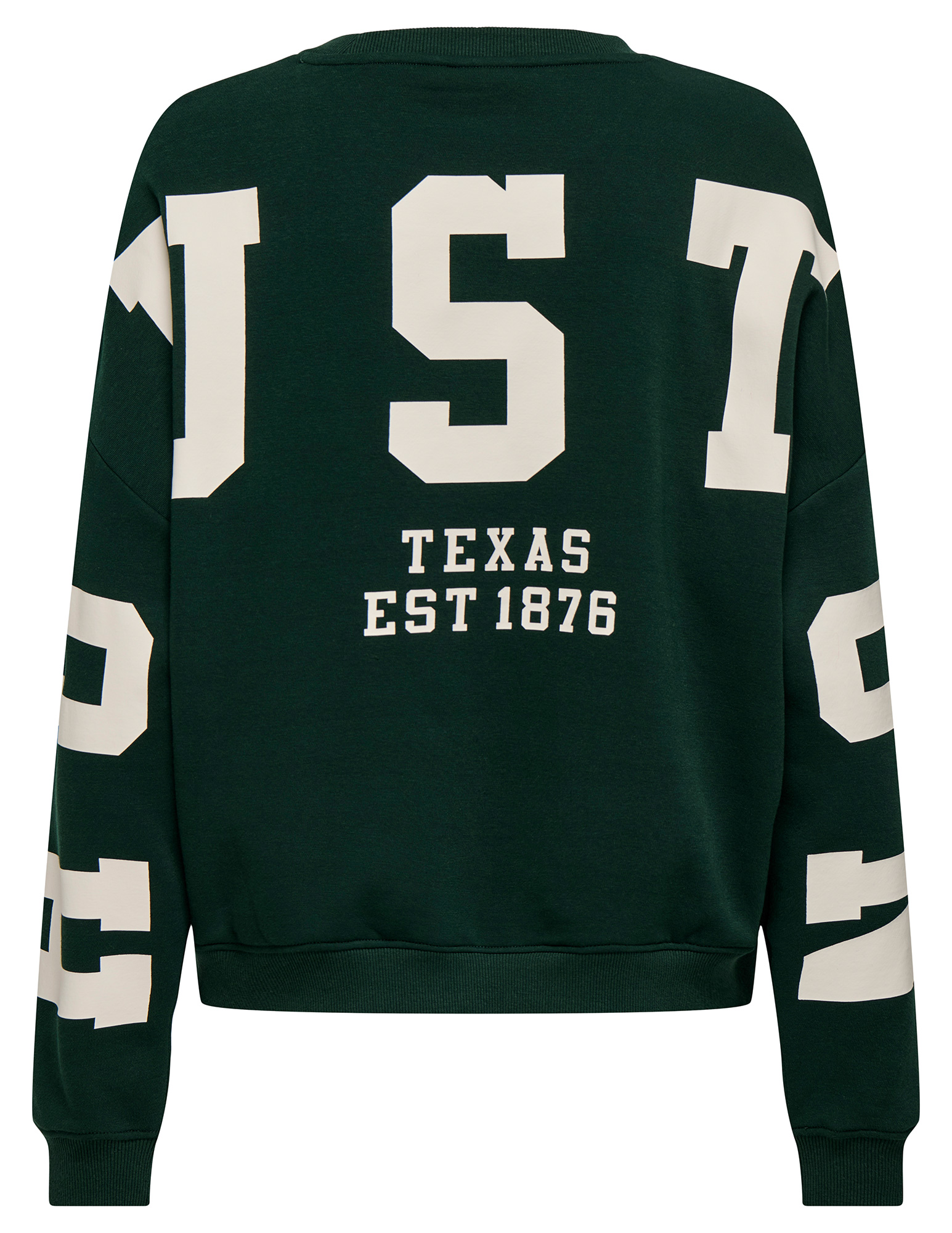 ONLY Sweater backprint 15356793 Donker groen