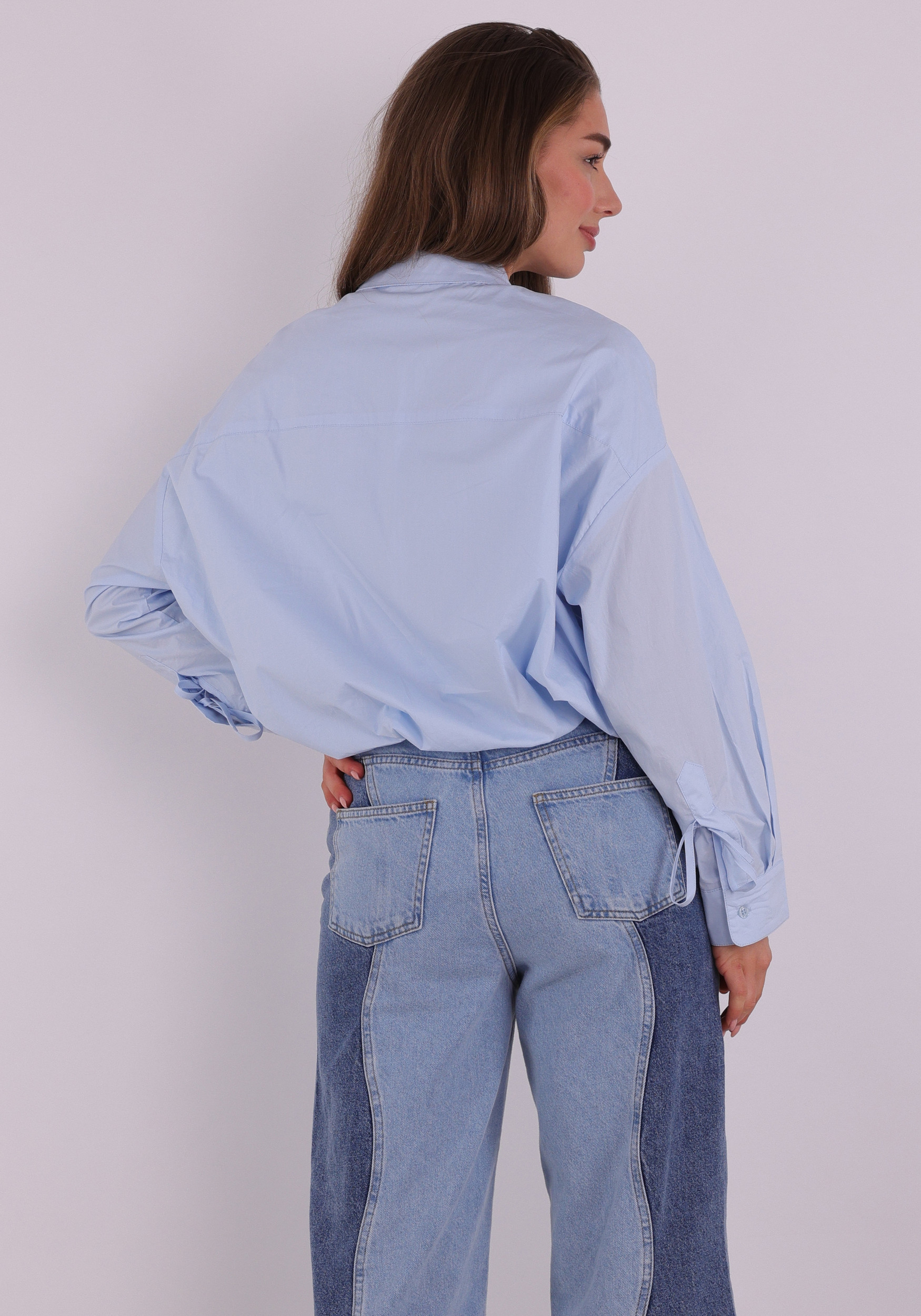 Aaiko BV Blouse Mikki MIKKIE CO 538 Licht blauw