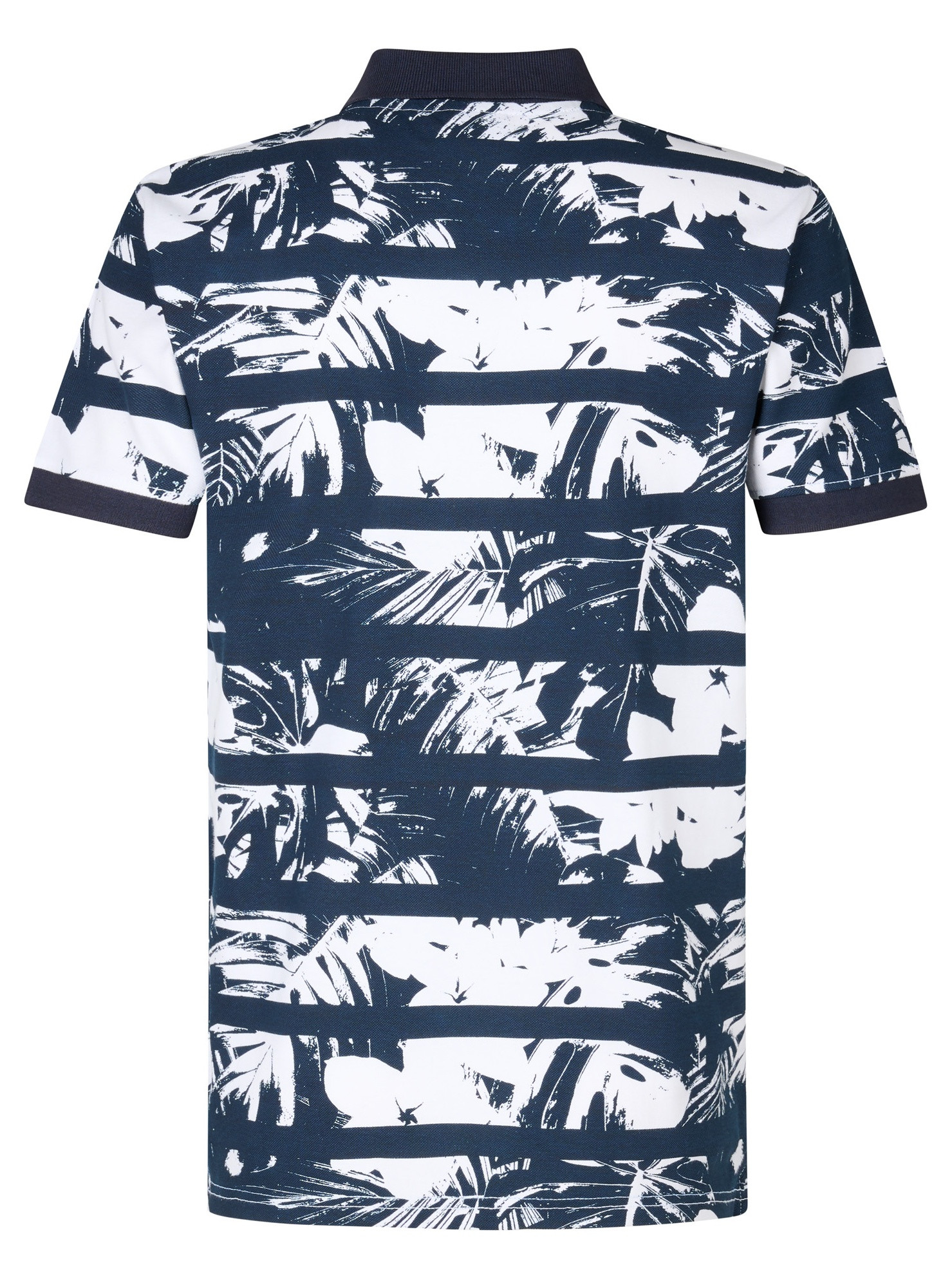 Petrol Polo All-over print M-1050-POL104 Wit