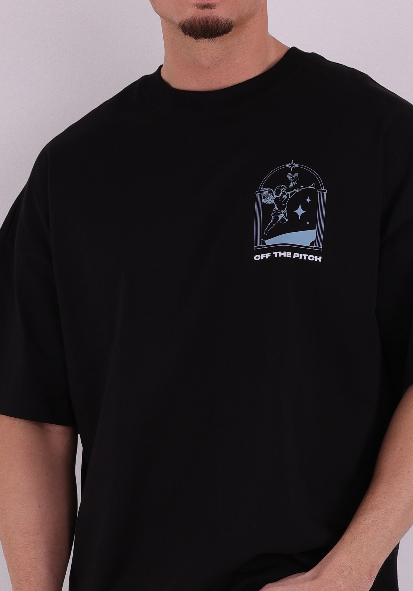 Off The Pitch T-shirt Passage OTP261047 Zwart