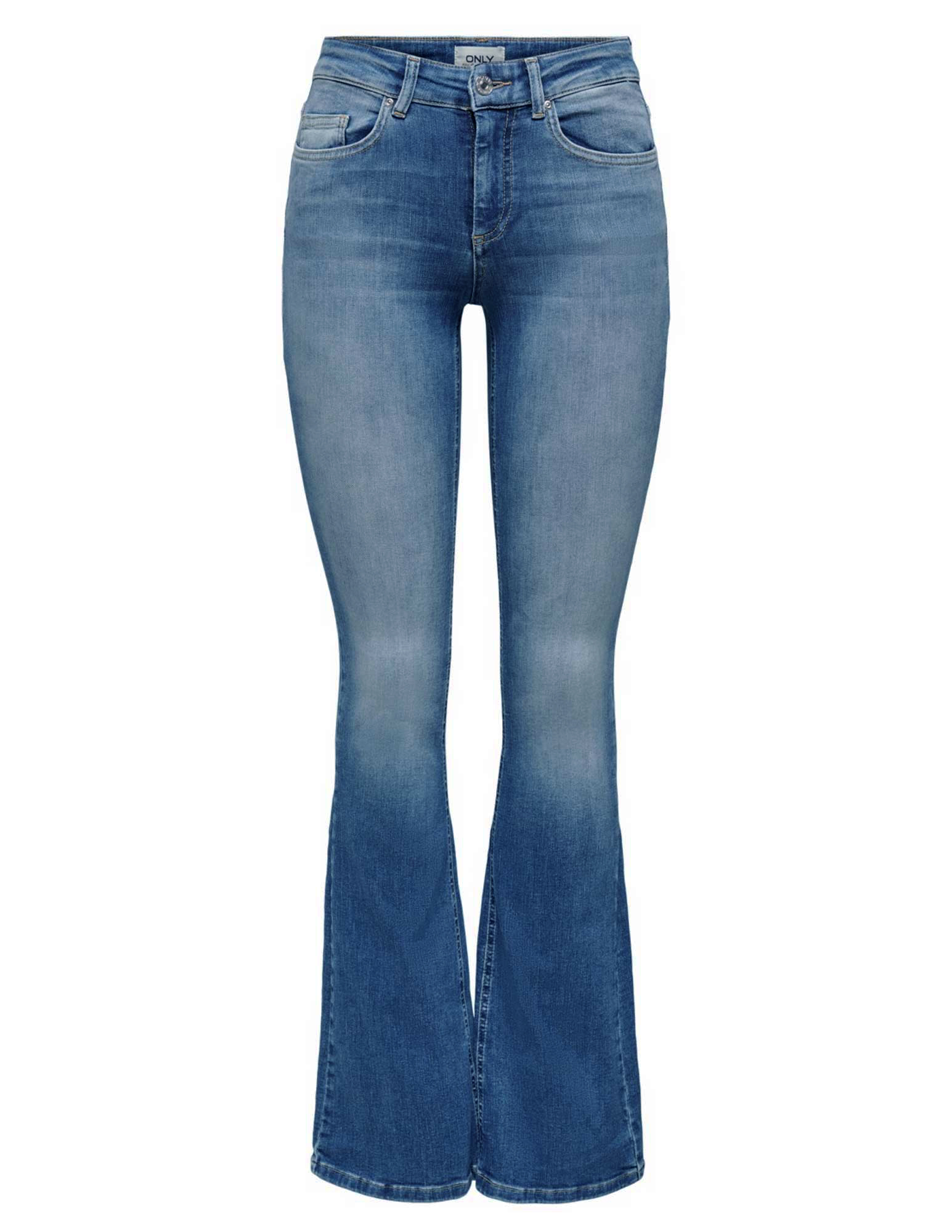 Only Flared jeans Blush 15223514 Blauw