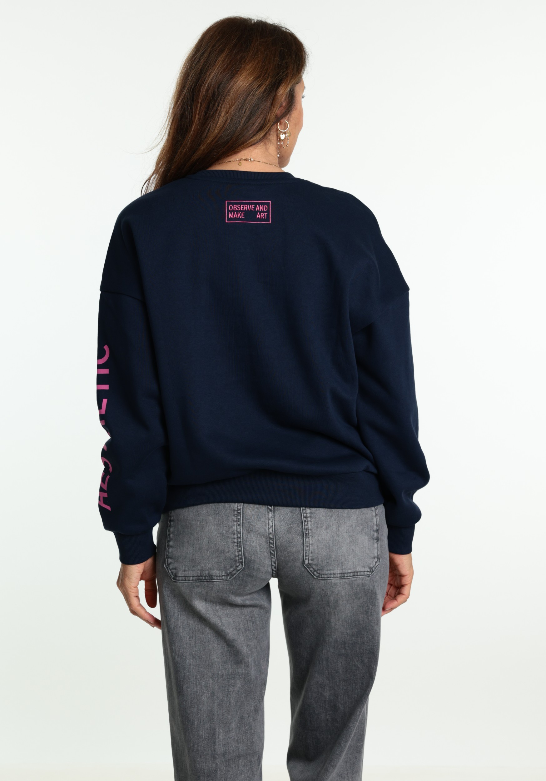 ONLY Sweater Zenja 15365859 Donker blauw