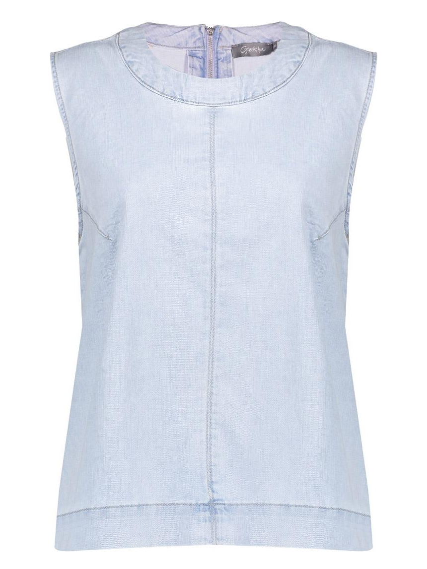 Geisha Denim top 53002-10 Blauw