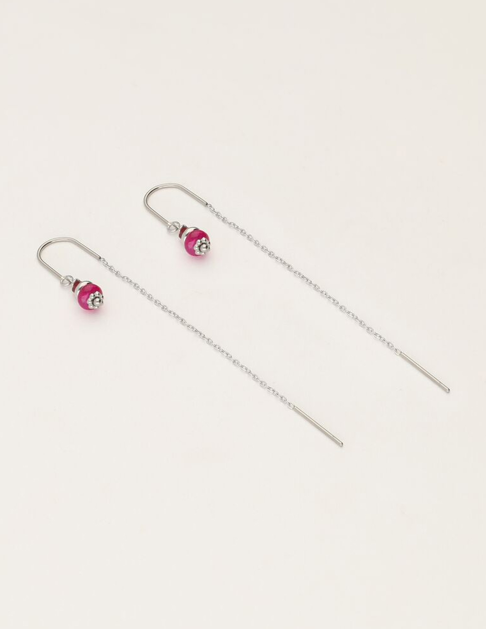 My Jewellery Oorhangers met kralen MJ11489 Zilver