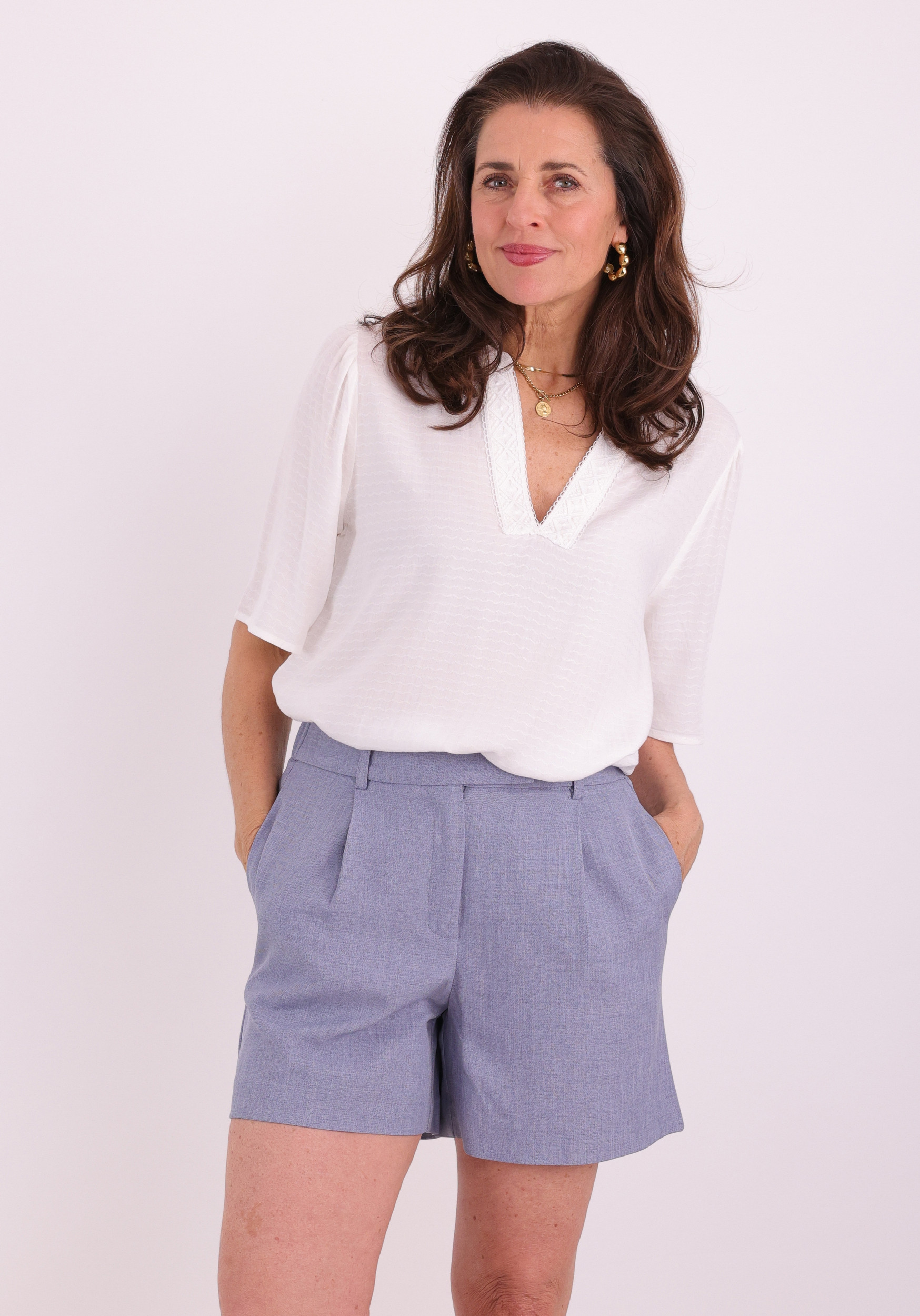 Kaffe Clothing Blouse Gina 10511643 Wit