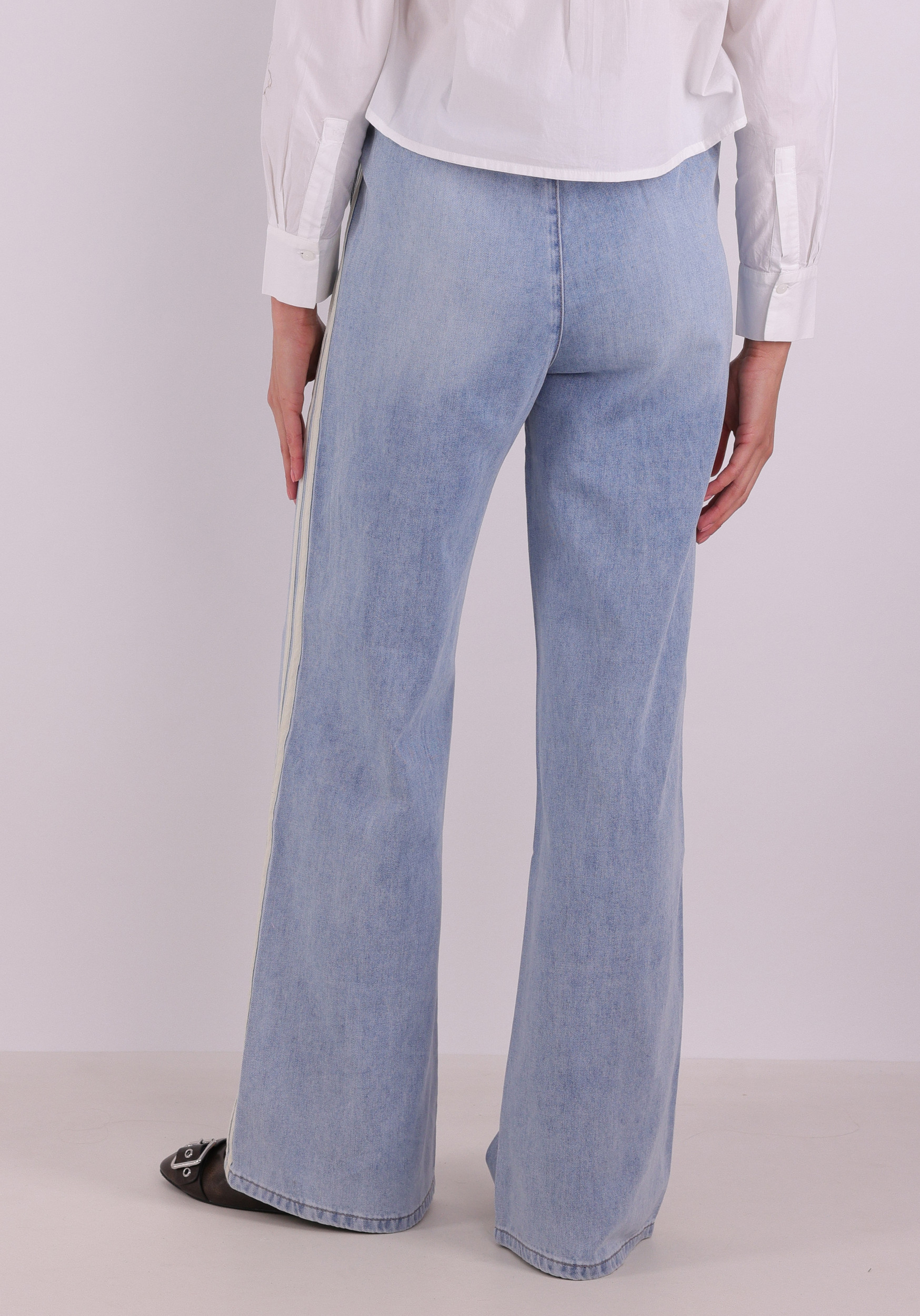 Geisha Jeans sport stipes 61051-10 Jeans blauw