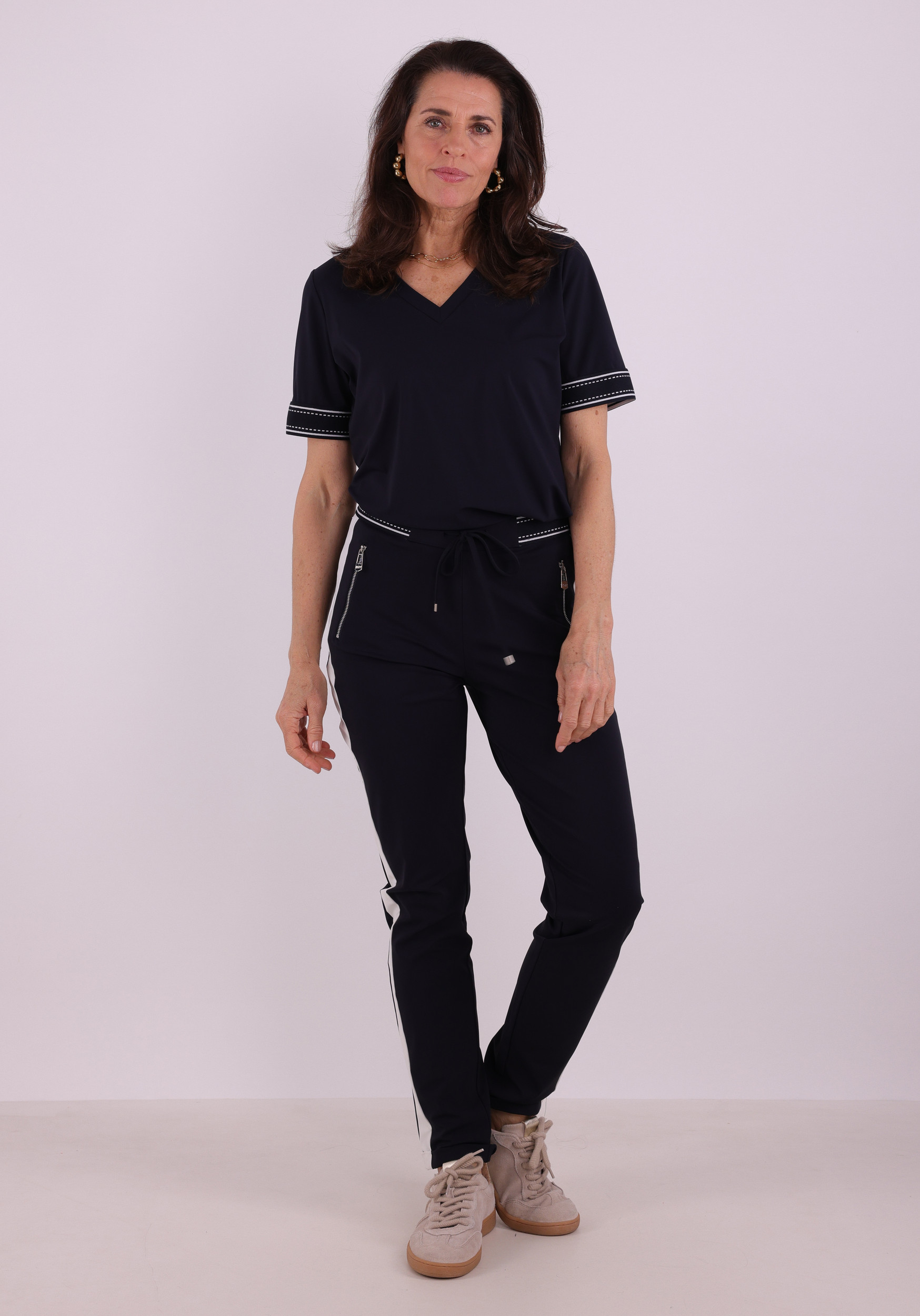 Zoso T-shirt 261Desiree Donker blauw