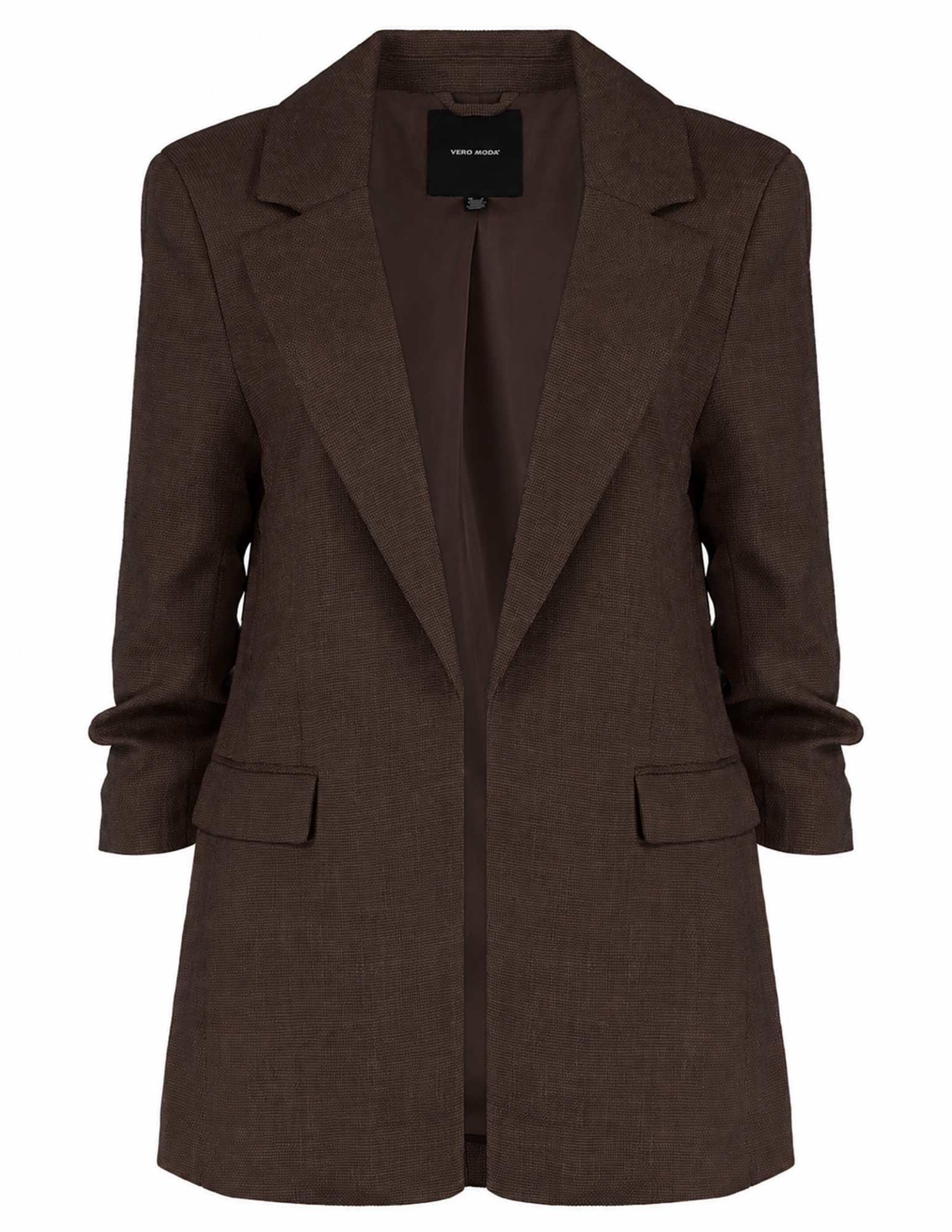 VERO MODA Blazer Frida 10306404 Donker bruin