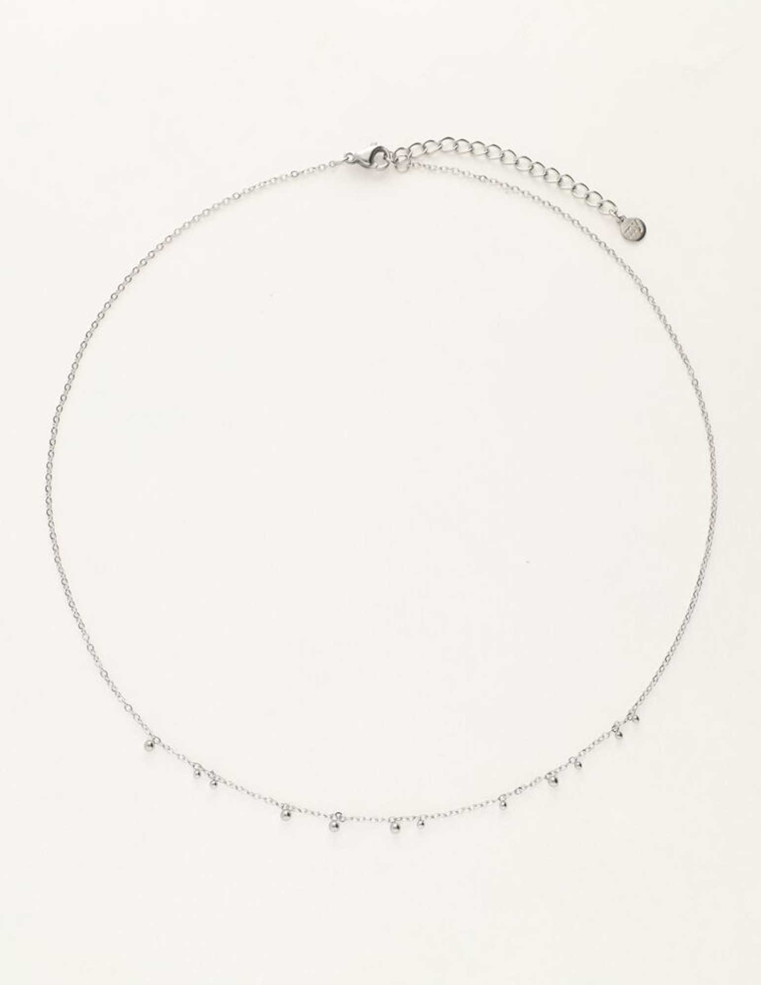My Jewellery Ketting met kleine bolletjes MJ10124 Zilver