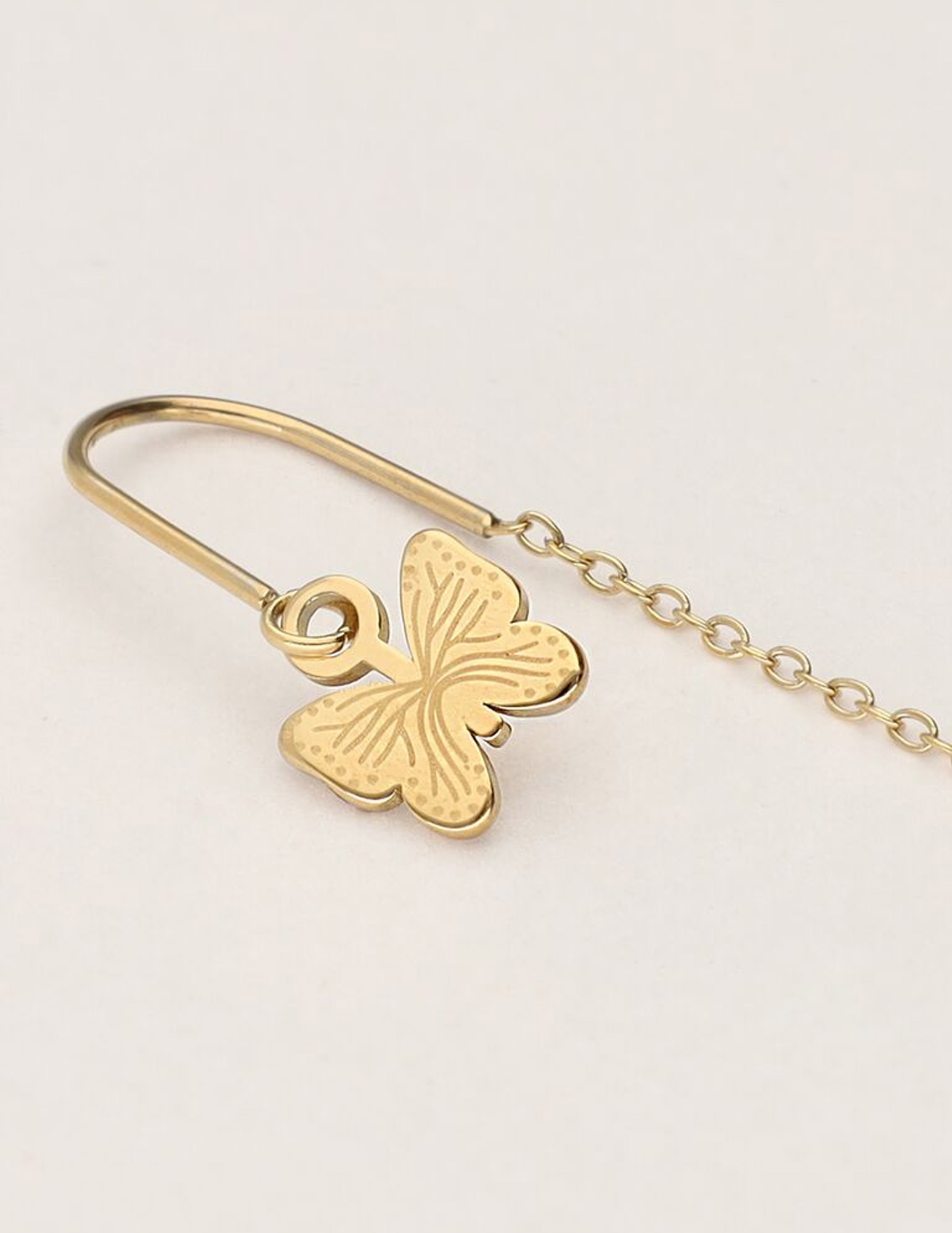 My Jewellery Oorhangers met vlinder MJ11486 Goud