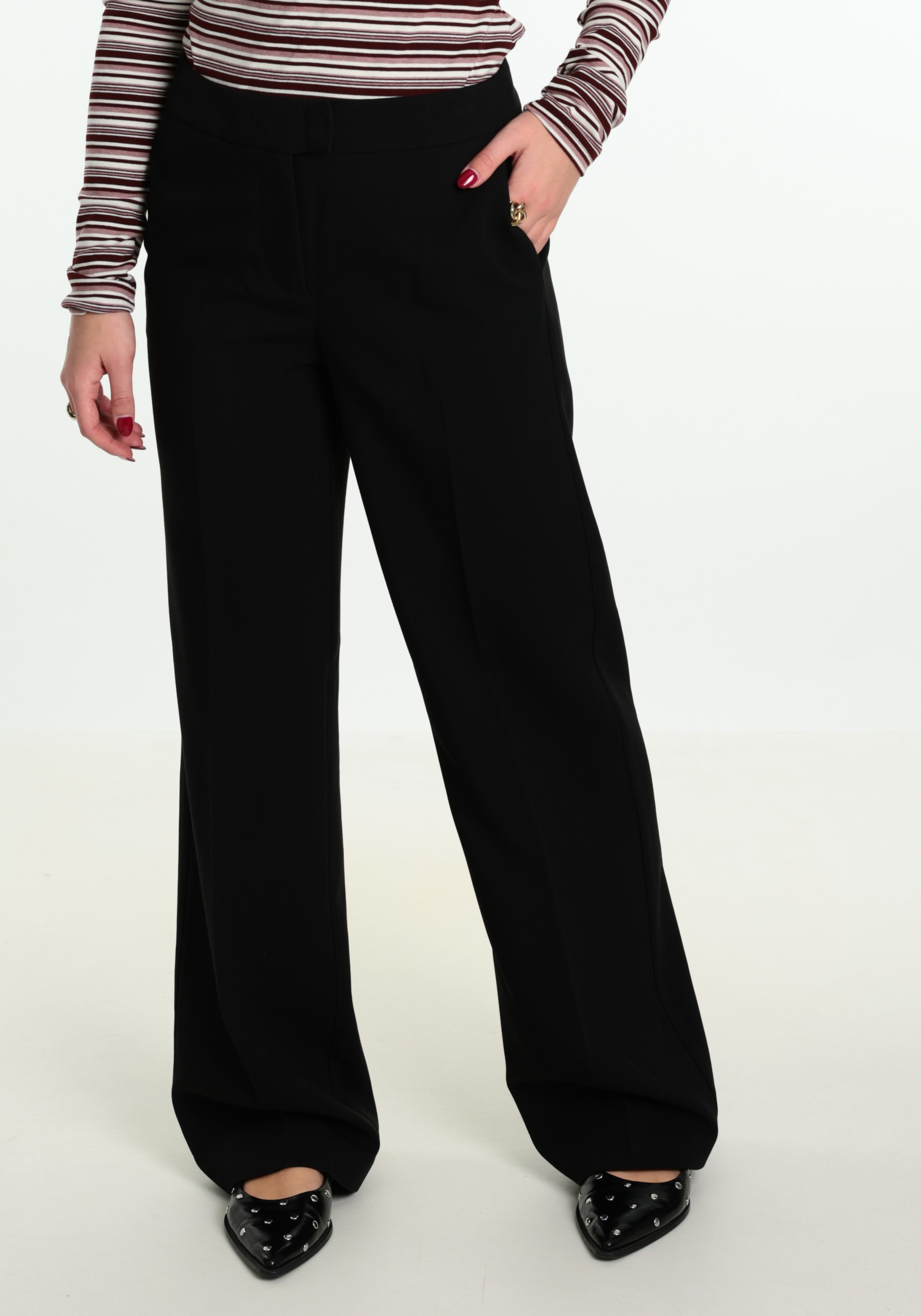 VERO MODA Broek Magnolia 10348710 Zwart
