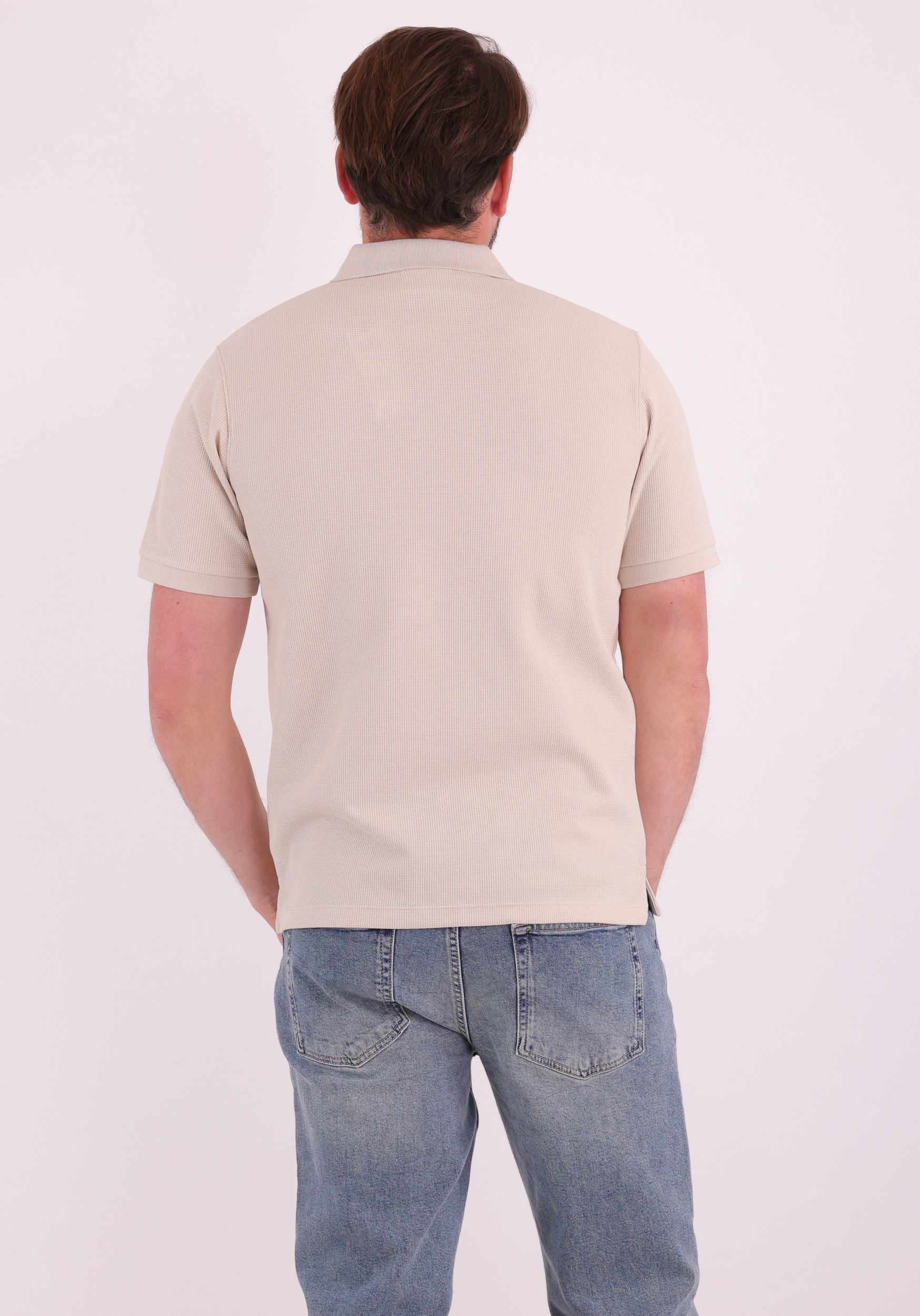 JACK & JONES Polo Austin 12268130 Beige